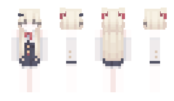 Minecraft skin ShiroNekoeo