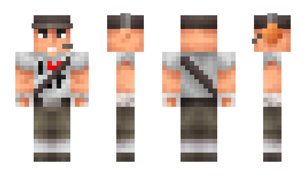 Minecraft skin CaeXi