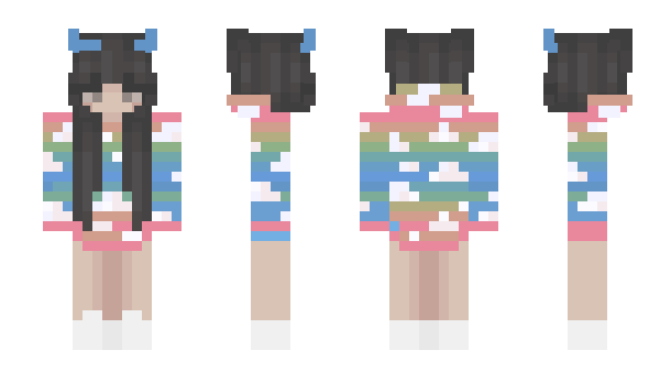 Minecraft skin cMilky