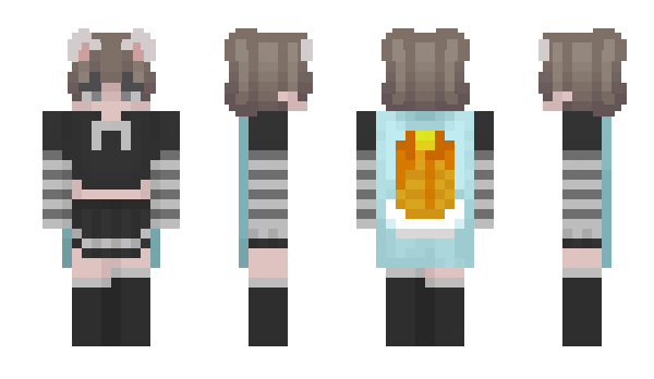 Minecraft скін по ніку FemboyRaid