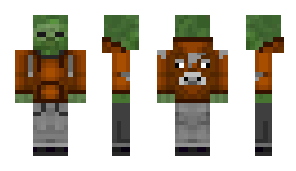 Minecraft skin BeefZombie