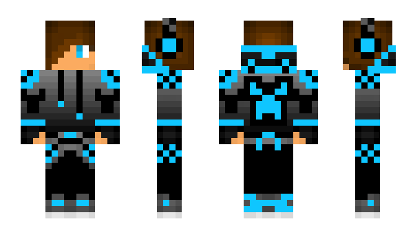 Minecraft skin ZkyDaz