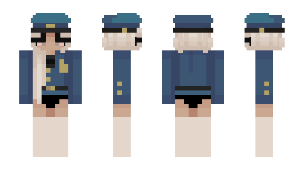 Minecraft skin Police_man