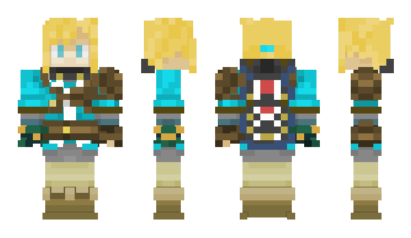 Minecraft скин по нику BlackMaskGirl