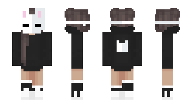 Minecraft skin HaruBunny