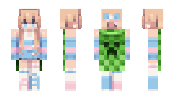 Minecraft skin AeriTheFairy