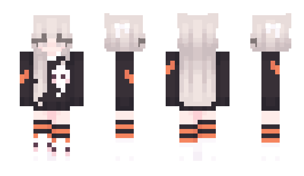 Minecraft skin oKaede