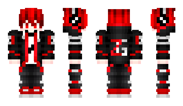 Minecraft skin Pandochka