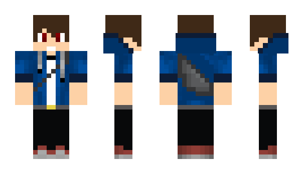 Minecraft skin RGUB