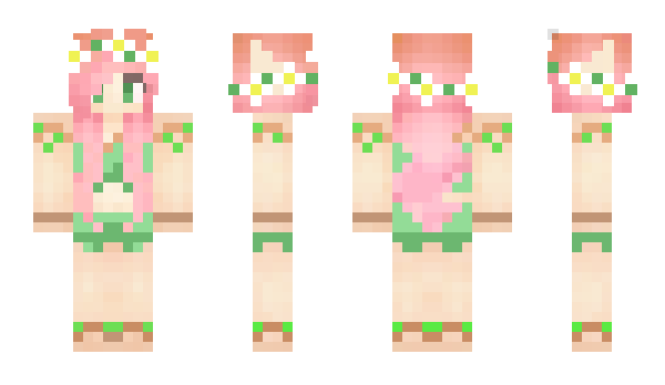 Minecraft skin pink1313