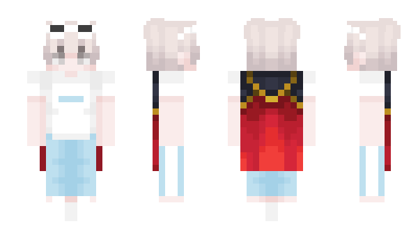 Minecraft skin Ongezien