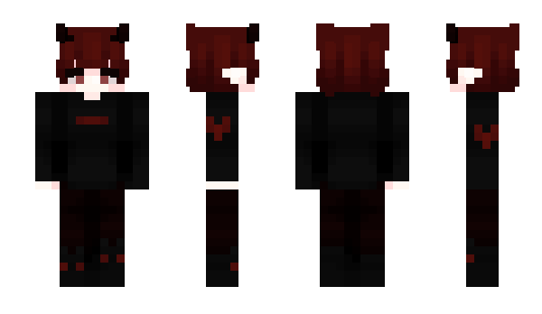 Minecraft скин по нику BLCK_Rosee