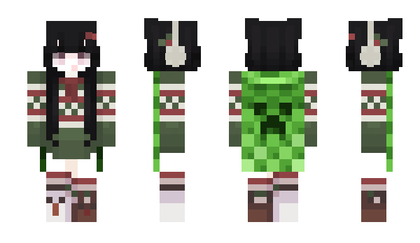 Minecraft skin melonqie