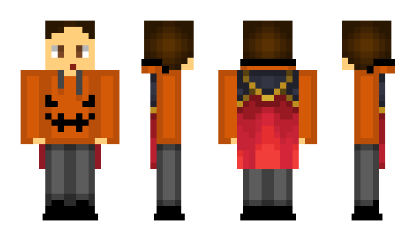 Minecraft skin sideface_mary