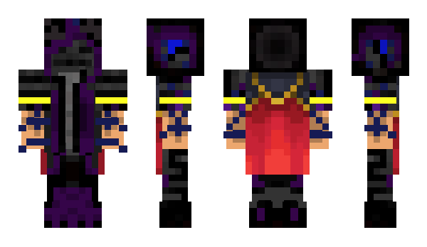 Minecraft skin MageBlackFury