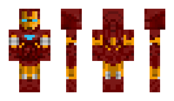 Minecraft skin Ironman375