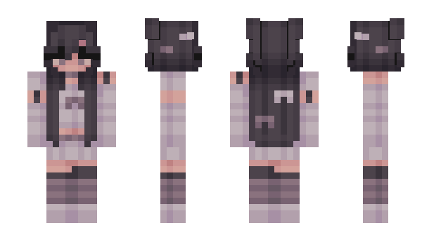 Minecraft скин по нику luvsienna_mp3