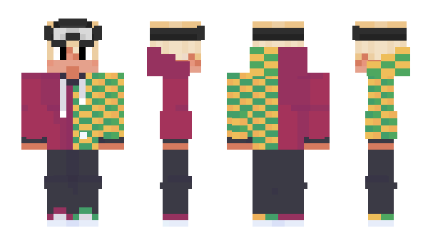 Minecraft скін по ніку GidTheKid_13