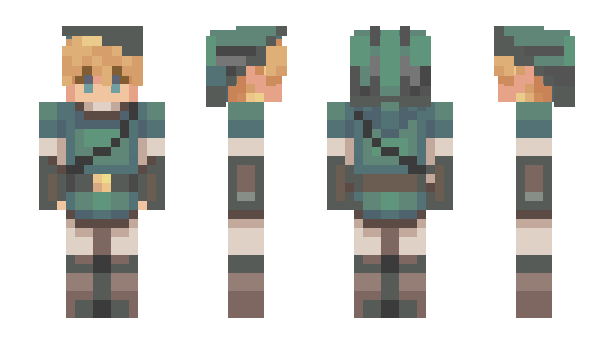 Minecraft skin Linkkira