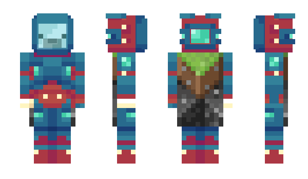 Minecraft skin Ruben2710B