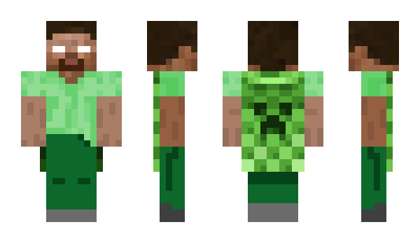 Minecraft скін по ніку PHY6R