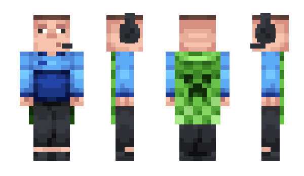 Minecraft скин по нику akulow