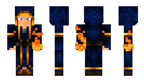 Minecraft скин по нику Pyromancer