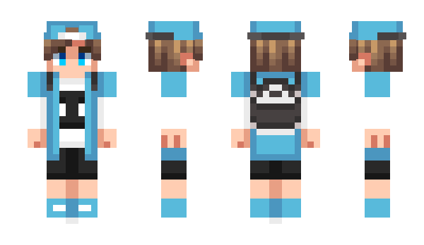 Minecraft skin qFlo