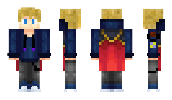 Minecraft skin santrahero