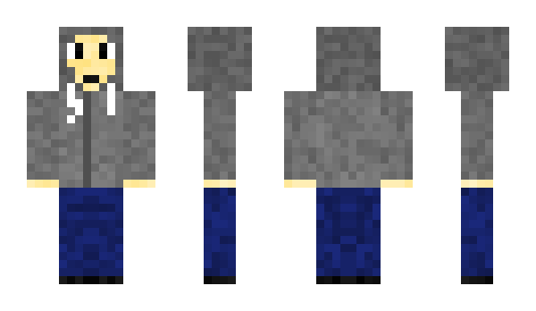 Minecraft skin GrayJaquet