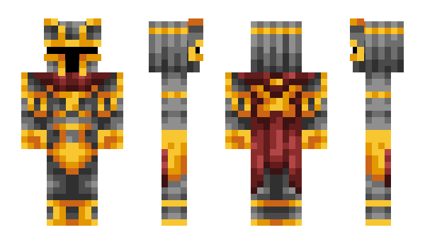 Minecraft skin goldenstone