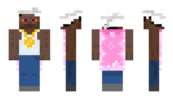 Minecraft skin luvuh