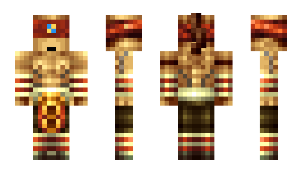 Minecraft skin SpaRTa321