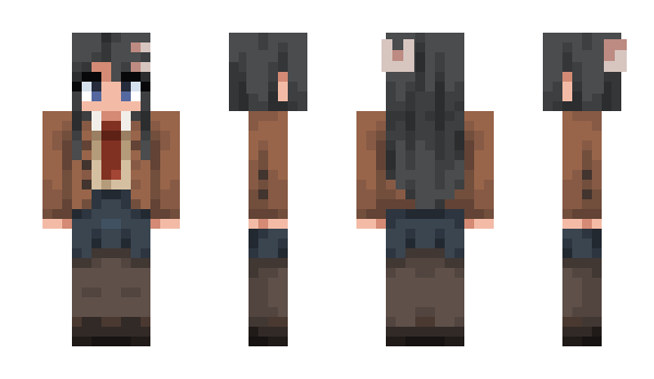 Minecraft skin SakutaAzu