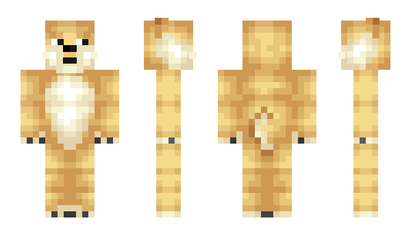 Minecraft skin goldfinger789