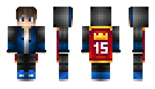 Minecraft skin firecolton