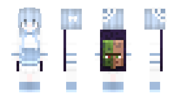 Minecraft skin QEB