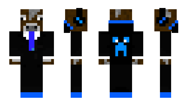 Minecraft skin Blue_Jacket