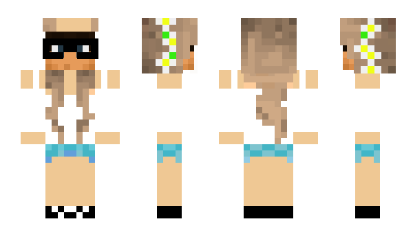Minecraft скин по нику MrsUnholyTea