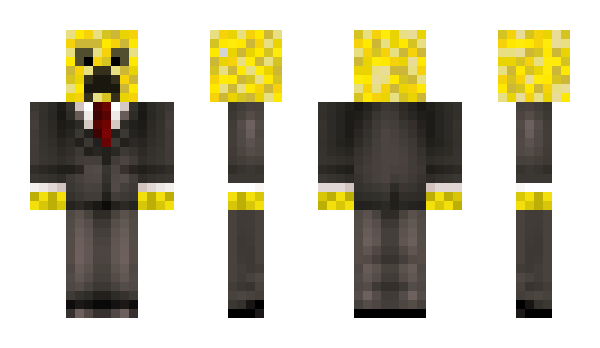 Minecraft skin Golden_Creeper_C