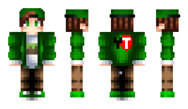 Minecraft skin BoJl4ikTop4ik