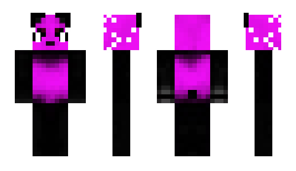 Minecraft skin PinkPanda
