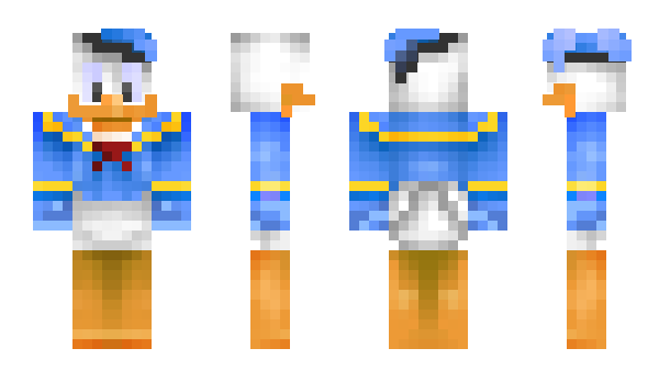 Minecraft skin aDUCKonMC