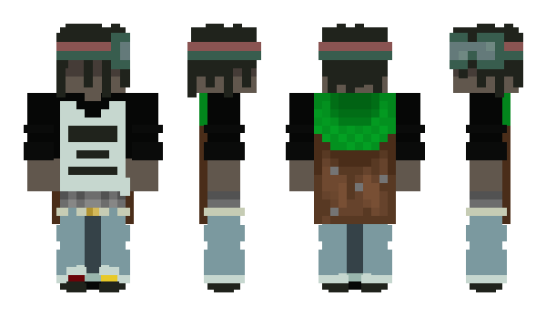 Minecraft скин по нику UIX1