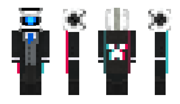 Minecraft skin Module_Wheatley