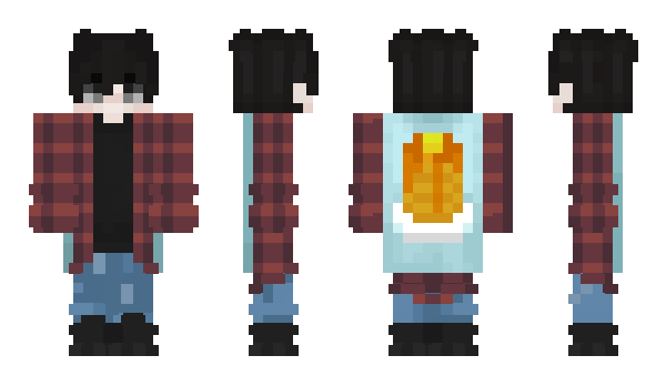 Minecraft skin Moloko09