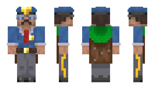 Minecraft skin Unchaine