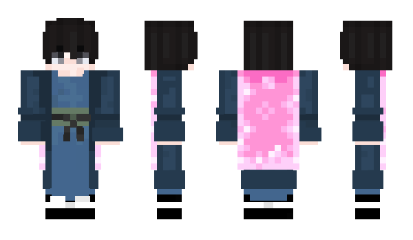 Minecraft skin Ryokuji