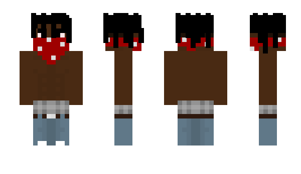 Minecraft skin RDX