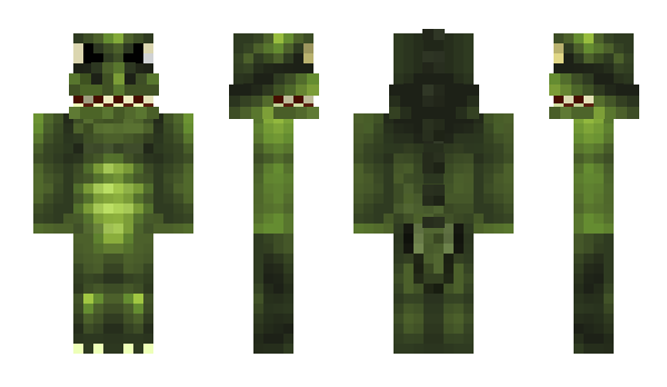 Minecraft skin xCrocodile